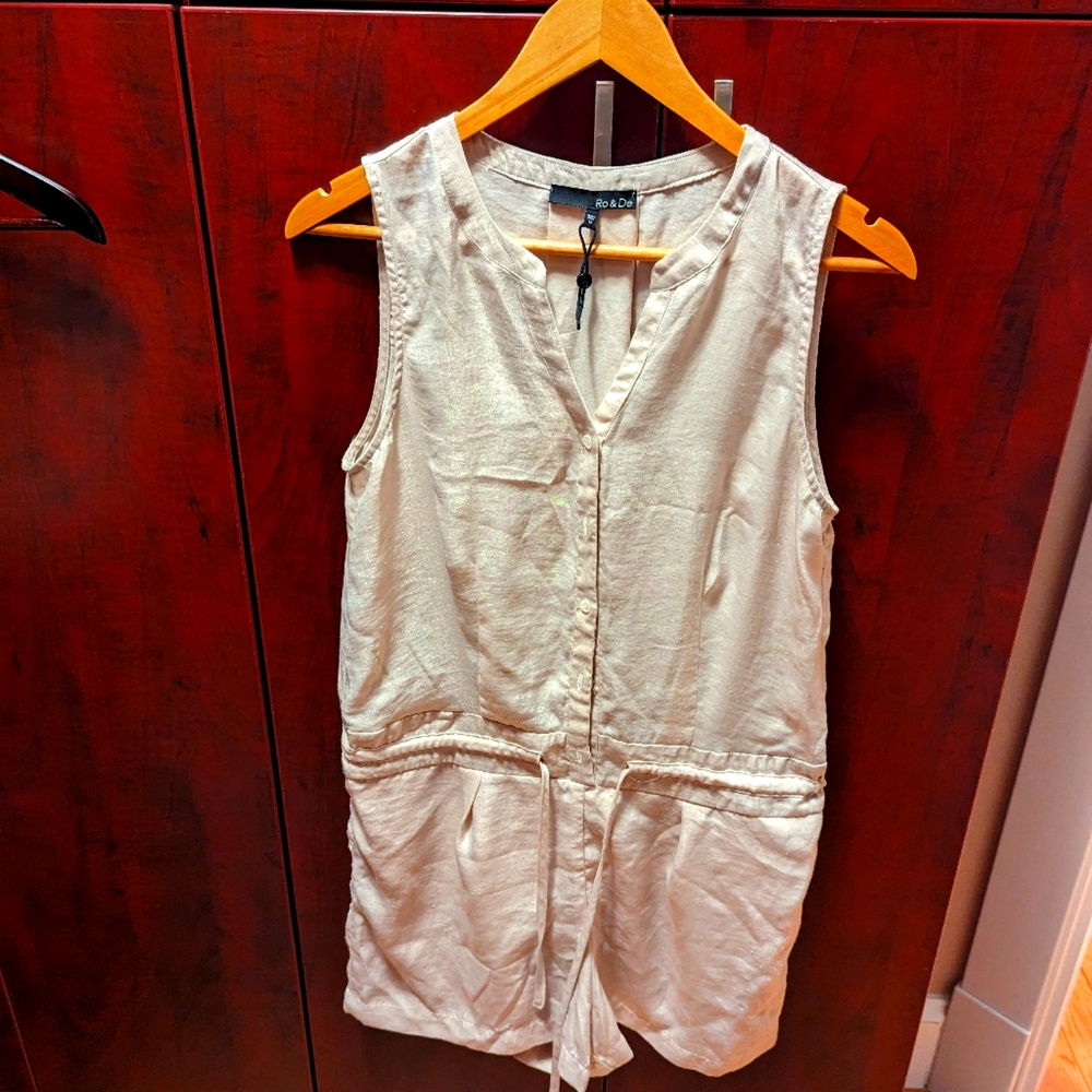 Satin romper